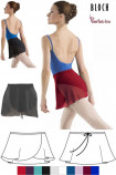 Bloch jupette danse,R5130 professionnal skirt dance